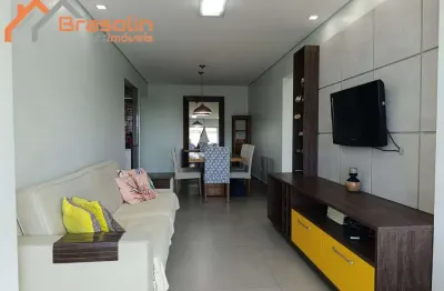 Apartamento alto padrão 2 dormitórios sendo uma suíte sacada gourmet vista mar