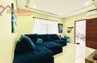 Casa isolada 3 dormitórios com edícula - vila são paulo, mongaguá