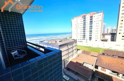 Apartamento à venda 3 dormitórios vista mar no centro de mongaguá.