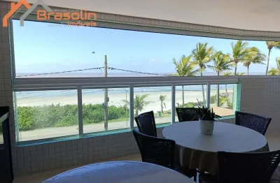 Apartamento frente ao mar no centro de itanhaém – 2 dormitórios sendo uma suíte