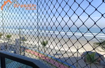 Oportunidade apartamento frente mar 2 dormitórios sendo uma suíte 2 sacadas