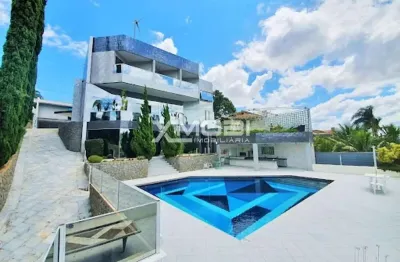 Casa com 5 dormitórios à venda, 1100 m² por r$ 7.500.000,00 - chácara malota - jundiaí/sp