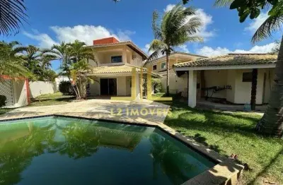 Casa luxuosa - 4 suítes - nascente -  lauro de freitas