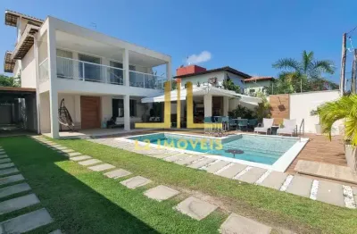 Casa luxuosa - 4 quartos sendo 2 suítes - intervillas