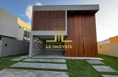 Casa luxuosa - 4 suítes - alphaville litoral norte 2