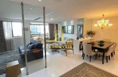 Apartamento alto padrão - 2 suítes - vista mar - nascente - pituba