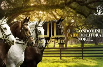 Excelente terreno - condomínio fazenda santa fé - praia do forte