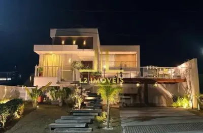 Casa luxuosa - 4 suítes - porteira fechada - alphaville litoral norte 3