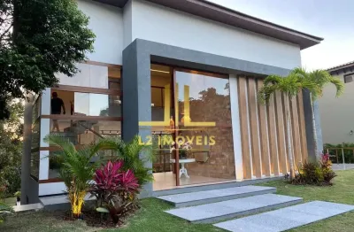 Casa 5/4 (3 suítes) porteira fechada alto luxo em praia do forte r$ 3.000.000,00
