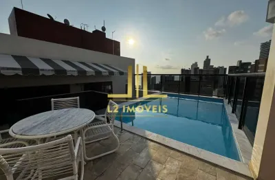Apartamento cobertura - 4 quartos sendo 2 suítes - nascente - graça