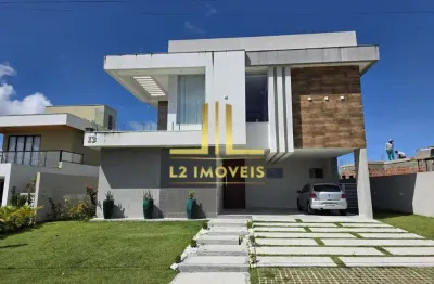 Casa luxuosa - 4 suítes - alphaville litoral norte 3