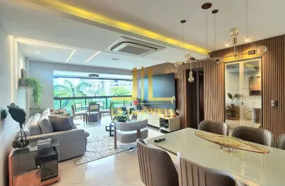 Apartamento alto padrão - 3/4 sendo 1 suíte - 102m² - 02 vagas - alphaville