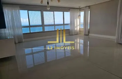 Apartamento cobertura - 3 suítes - nascente - vista mar - pituba