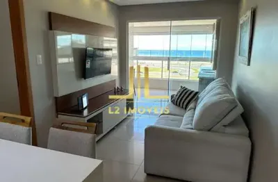 Quarto e sala - 45m² - vista mar - porteira fechada - jardim armação