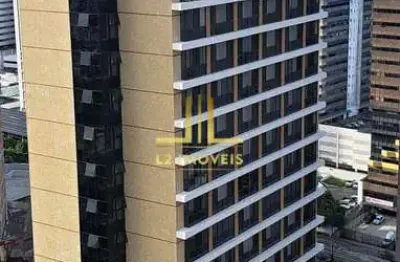 Studio - 20m² - mobiliado - andar alto - caminho das árvores