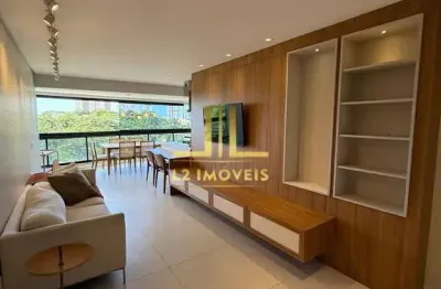 Apartamento locação - 2 quartos sendo 1 suíte - porteira fechada - alphaville