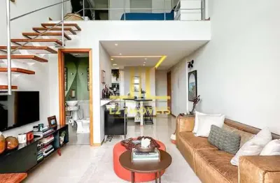 Apartamento loft - quarto e sala - nascente - vista mar - patamares