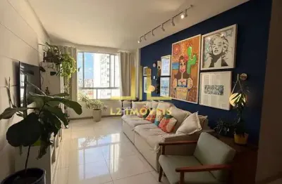 Apartamento - 2/4 sendo 1 suíte - 88m² - vista mar - campo grande