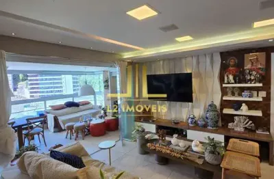 Apartamento alto padrão - 4 suítes - 181m² - nascente - barra porto