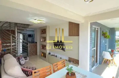 Cobertura duplex - 3/4 sendo 2 suítes - porteira fechada - pedra do sal