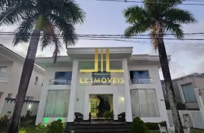 Casa alto padrão - 5/4 sendo 4 suítes - 600m² - alphaville salvador 1