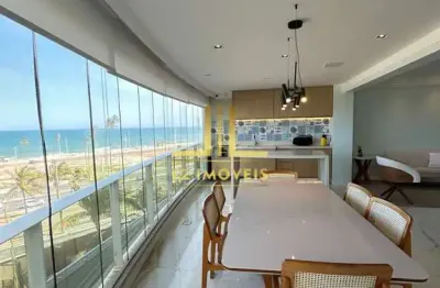 Apartamento alto padrão - 4 suítes - 200m² - vista mar - hemisphere - patamares