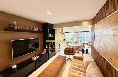 Apartamento alto padrão - 3/4 sendo 2 suítes - 138m² - nascente - horto florestal