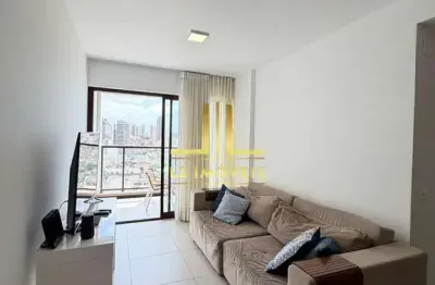 Apartamento 2/4 com suíte - 61m² - vista mar - porteira fechada - nau barra