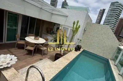 Cobertura duplex - 2/4 com suíte - 145m² - porteira fechada - nascente - ondina