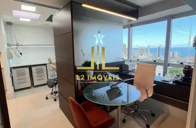 Sala comercial - 49m² - andar alto - centro médico vitraux - federação