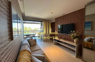 Apartamento - 3/4 sendo 2 suítes - 100m² - porteira fechada - itacimirim