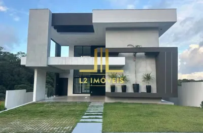 Casa triplex - 4 suítes - 280m² - piscina privativa - alphaville litoral norte 3