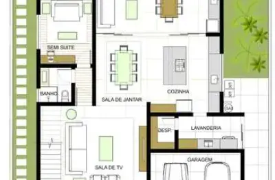 Casa 4 quartos, 349,97m², no alphaville, juiz de fora, mg.