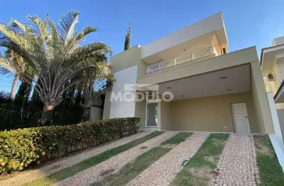 Casa para locação em condomínio no bairro nova uberlândia com 4 suítes