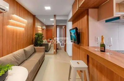 Apartamento à venda, 2 quartos, 1 suíte, 2 vagas, santa mônica - uberlândia/mg