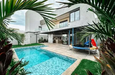 Excelente casa com fino acabamento em condominio varanda sul
