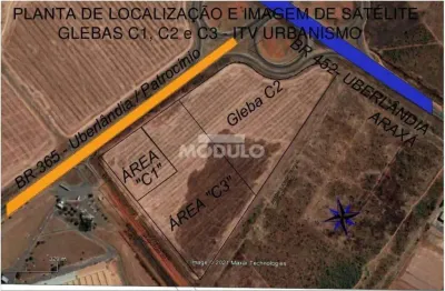 Área à venda, centro empresarial leste - uberlândia/mg