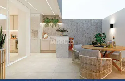 Apartamento à venda, 2 quartos, 1 suíte, 2 vagas, santa mônica - uberlândia/mg