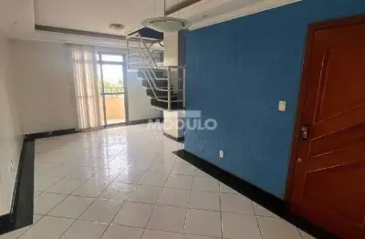Cobertura duplex à venda, 4 quartos, 2 suítes, 4 vagas, brasil - uberlândia/mg