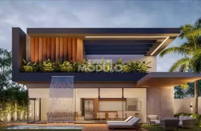 Casa de condomínio à venda, 3 quartos, 3 suítes, 4 vagas, granja marileusa - uberlândia/mg