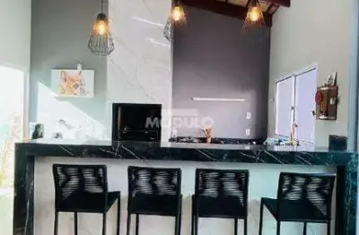 Casa residencial à venda, 3 quartos, 1 suíte, 3 vagas, umuarama - uberlândia/mg