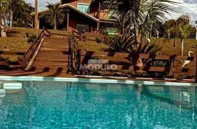 Chácara à venda, 4 quartos, 3 suítes, 5 vagas, conjunto alvorada - uberlândia/mg
