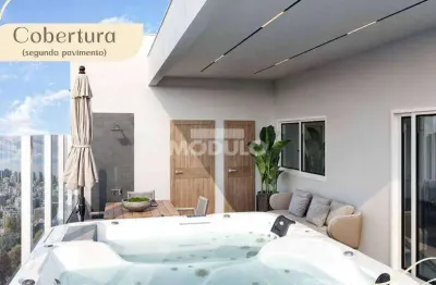 Cobertura duplex à venda, 3 quartos, 3 suítes, 2 vagas, jardim veneza - uberlândia/mg