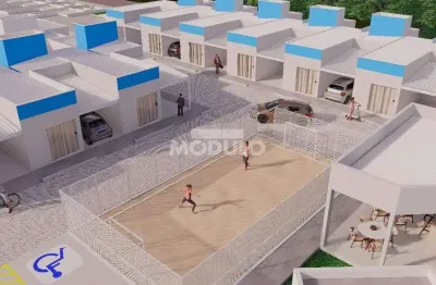 Casa de condomínio à venda, 2 quartos, 1 vaga, loteamento residencial pequis - uberlândia/mg