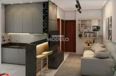 Apartamento à venda, 2 quartos, 1 suíte, 1 vaga, santa mônica - uberlândia/mg