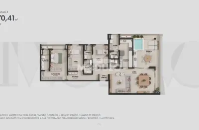 Cobertura à venda, 3 quartos, 3 suítes, 3 vagas, jardim karaiba - uberlândia/mg