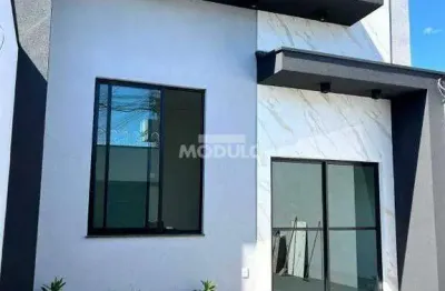 Casa residencial à venda, 3 quartos, 1 suíte, 2 vagas, jardim brasília - uberlândia/mg