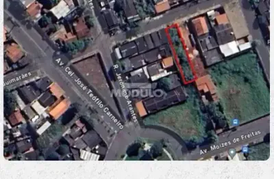 Terreno à venda na Rua Vicente Ferreira Guimarães, --, Jardim Brasília, Uberlândia