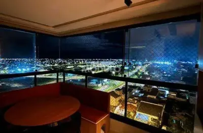 Apartamento mobiliado à venda, 2 quartos, 1 suíte, 1 vaga, alto umuarama - uberlândia/mg