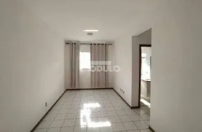 Apartamento para locação no bairro santa mônica com 2 quartos